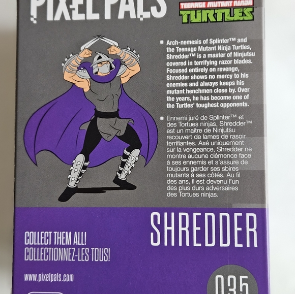 Shredder Teenage Mutant Ninja Turtle 035 Pixel Pal - Picture 3 of 4